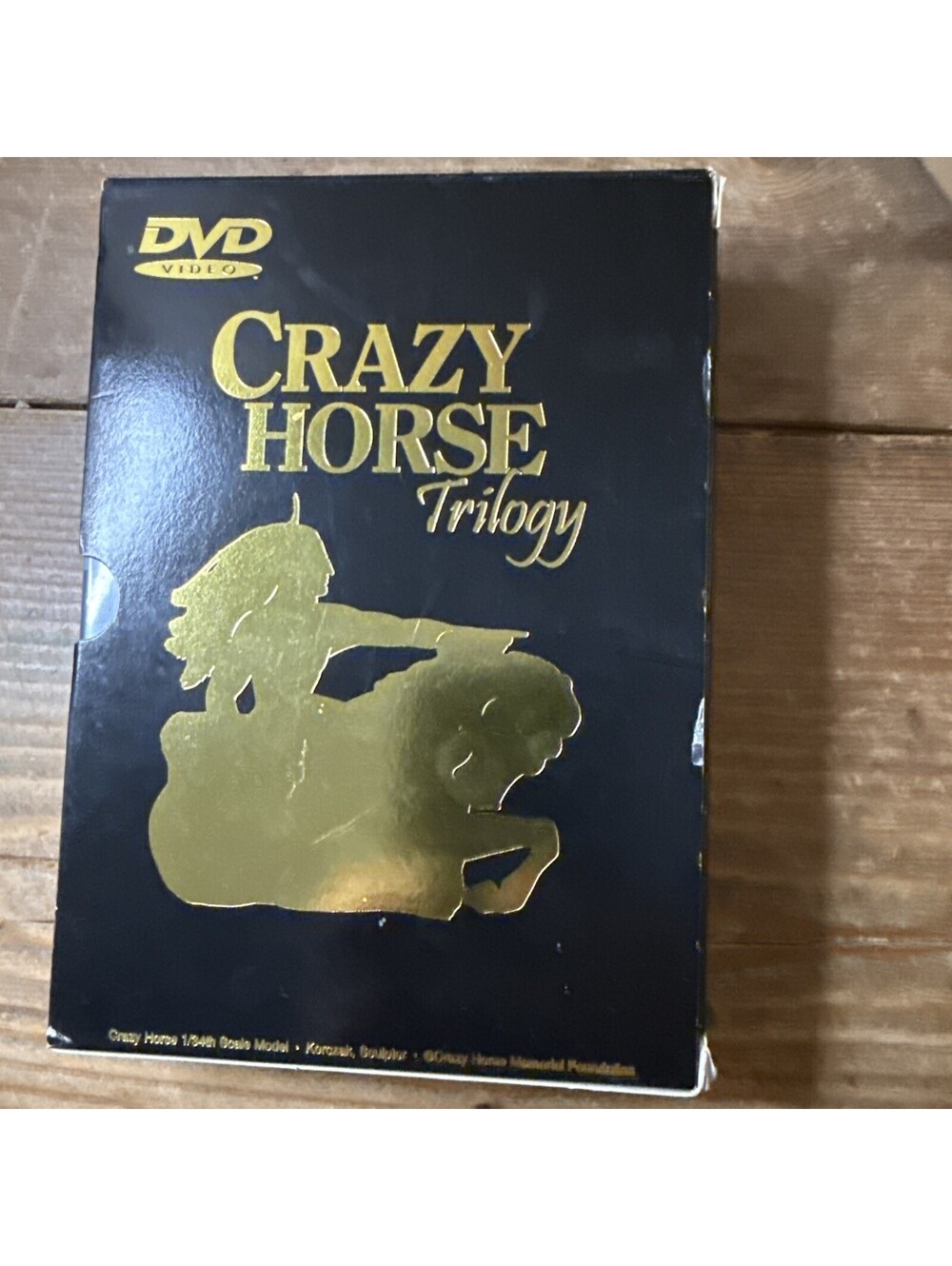 Crazy Horse Trilogy 3-DVD Box Set Native American Memorial Mountain Carving